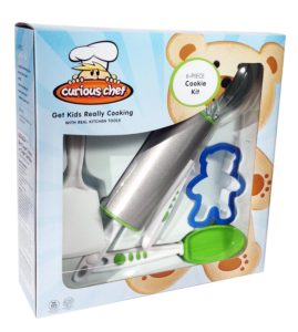 Curious Chef 6-Piece Cookie Kit Box