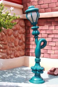 Twisted Lamp At Toontown Disneyland