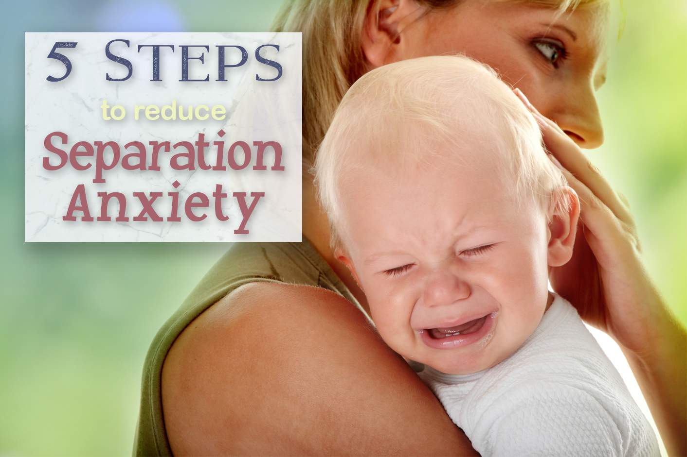 How To Handle Separation Anxiety In Children | Childhood Anxiety Into ...